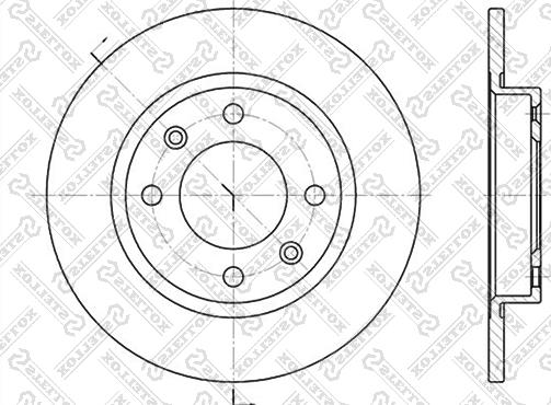 Stellox 6020-3716-SX - Discofreno autozon.pro