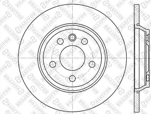 Stellox 6020-2552-SX - Discofreno autozon.pro