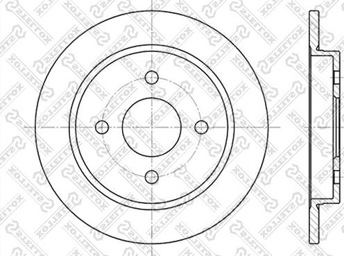 Stellox 6020-2536-SX - Discofreno autozon.pro