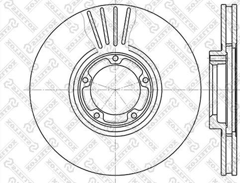 Stellox 6020-2531V-SX - Discofreno autozon.pro