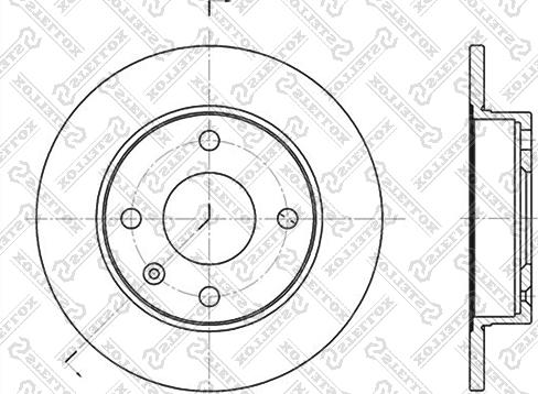 Stellox 6020-2526-SX - Discofreno autozon.pro