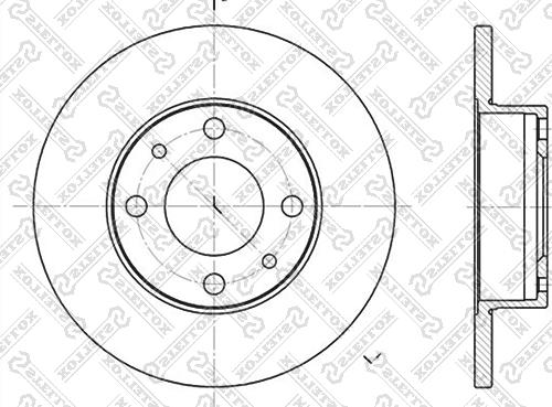 Stellox 6020-2302-SX - Discofreno autozon.pro