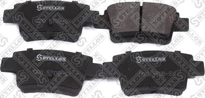 Stellox 000 570B-SX - Kit pastiglie freno, Freno a disco autozon.pro