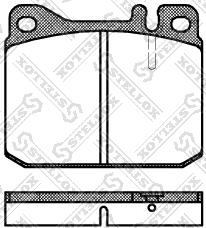 Stellox 021 020-SX - Kit pastiglie freno, Freno a disco autozon.pro