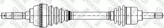 Stellox 158 1035-SX - Albero motore / Semiasse autozon.pro