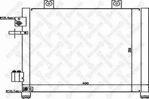 Stellox 10-45486-SX - Condensatore, Climatizzatore autozon.pro