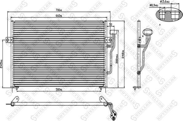 Stellox 10-45016-SX - Condensatore, Climatizzatore autozon.pro