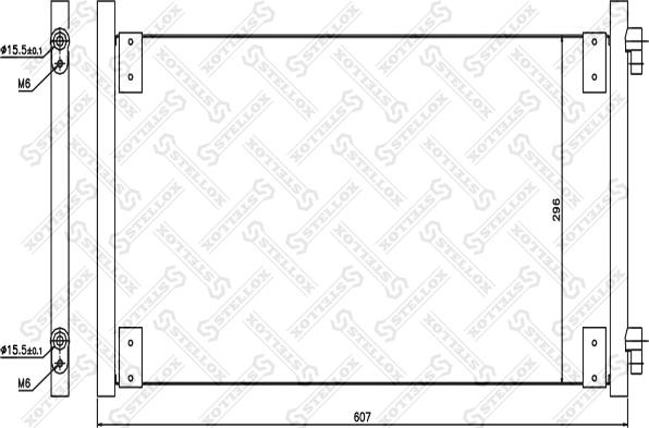 Stellox 10-45088-SX - Condensatore, Climatizzatore autozon.pro