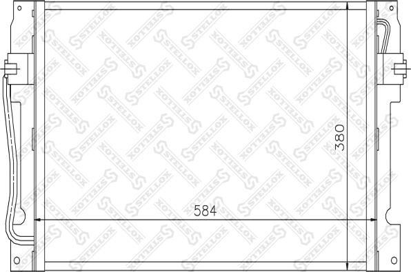 Stellox 10-45168-SX - Condensatore, Climatizzatore autozon.pro