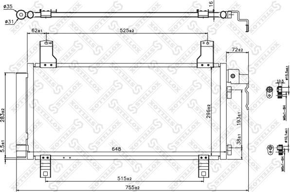 Stellox 10-45119-SX - Condensatore, Climatizzatore autozon.pro