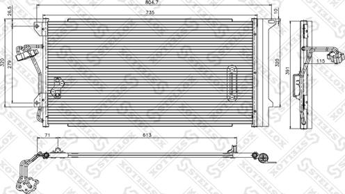 Stellox 10-45182-SX - Condensatore, Climatizzatore autozon.pro