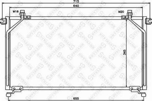 Stellox 10-45364-SX - Condensatore, Climatizzatore autozon.pro