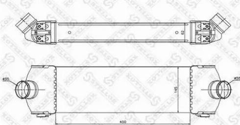 Stellox 10-40092-SX - Intercooler autozon.pro