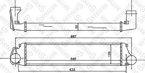 Stellox 10-40113-SX - Intercooler autozon.pro