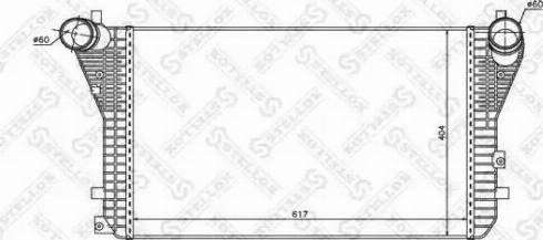 Stellox 10-40222-SX - Intercooler autozon.pro