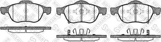 Stellox 1065 002-SX - Kit pastiglie freno, Freno a disco autozon.pro