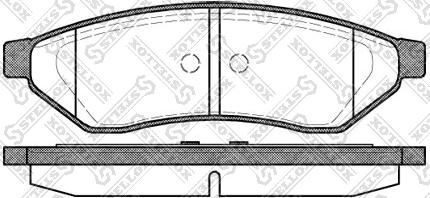 BOSCH 0 986 AB1 256 - Kit pastiglie freno, Freno a disco autozon.pro