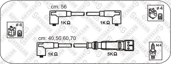 Stellox 10-39054-SX - Kit cavi accensione autozon.pro