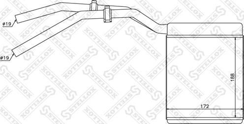 Stellox 10-35137-SX - Scambiatore calore, Riscaldamento abitacolo autozon.pro