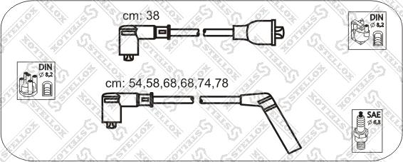 Stellox 10-38492-SX - Kit cavi accensione autozon.pro