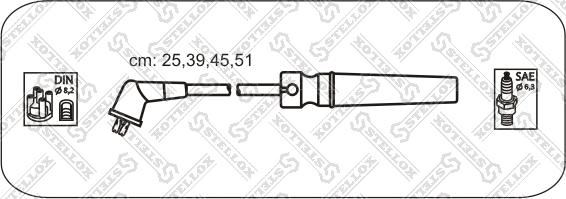 Stellox 10-38570-SX - Kit cavi accensione autozon.pro