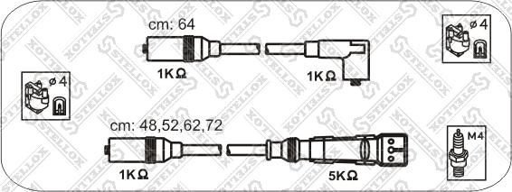 Stellox 10-38083-SX - Kit cavi accensione autozon.pro