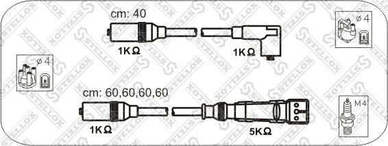 Stellox 10-38330-SX - Kit cavi accensione autozon.pro