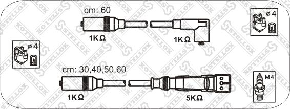 Stellox 10-38337-SX - Kit cavi accensione autozon.pro