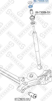 Stellox 89-73008-SX - Bronzina cuscinetto, Barra stabilizzatrice autozon.pro