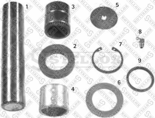 Stellox 84-16051-SX - Kit riparazione, Perno fuso a snodo autozon.pro