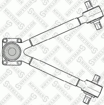 Stellox 84-11722-SX - Braccio oscillante, Sospensione ruota autozon.pro