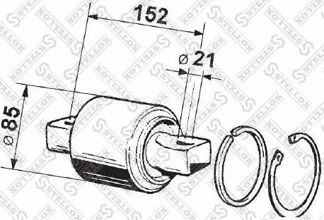 Stellox 84-12010-SX - Kit riparazione, Braccio oscillante autozon.pro