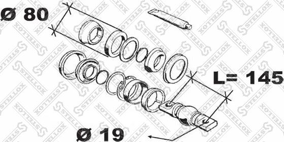 Stellox 84-12032-SX - Kit riparazione, Braccio oscillante autozon.pro