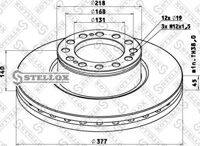 Stellox 85-00813-SX - Discofreno autozon.pro