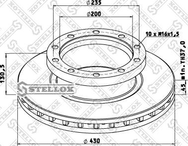 Stellox 85-00790-SX - Discofreno autozon.pro