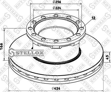 Stellox 85-00792-SX - Discofreno autozon.pro