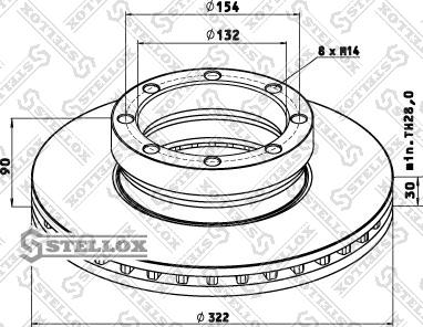 Stellox 85-00760-SX - Discofreno autozon.pro