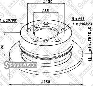 Stellox 85-00762-SX - Discofreno autozon.pro