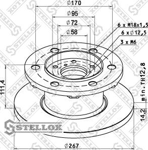 Stellox 85-00735-SX - Discofreno autozon.pro