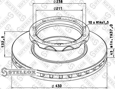 Stellox 85-00728-SX - Discofreno autozon.pro