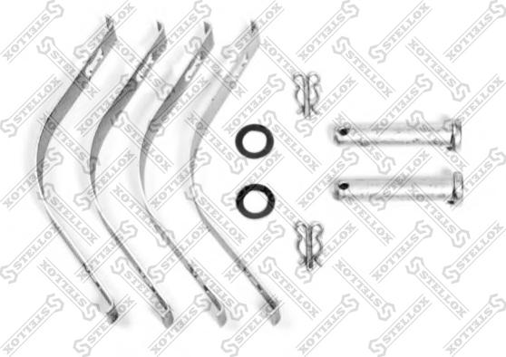 Stellox 85-01429-SX - Kit pastiglie freno, Freno a disco autozon.pro