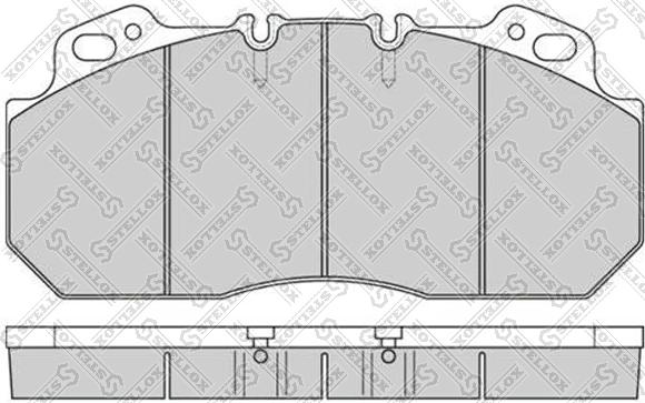 Stellox 85-21417-SX - Kit pastiglie freno, Freno a disco autozon.pro