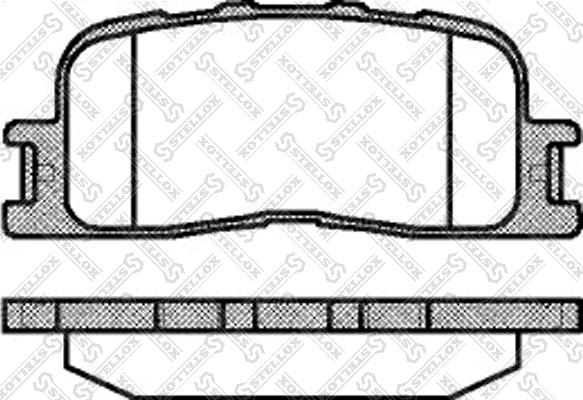 BENDIX 510683 - Kit pastiglie freno, Freno a disco autozon.pro