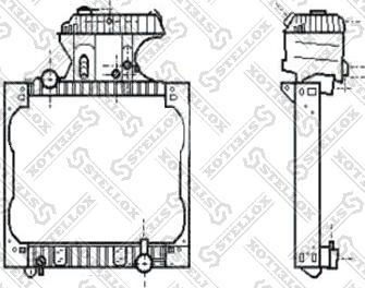 Stellox 81-03355-SX - Radiatore, Raffreddamento motore autozon.pro