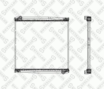 Stellox 81-03314-SX - Radiatore, Raffreddamento motore autozon.pro