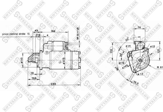 Stellox 88-02041-SX - Motorino d'avviamento autozon.pro