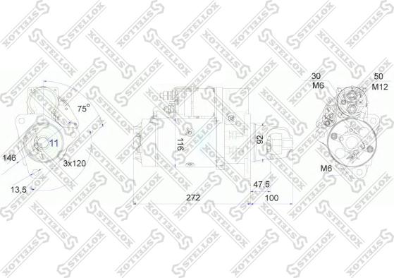 Stellox 88-02030-SX - Motorino d'avviamento autozon.pro