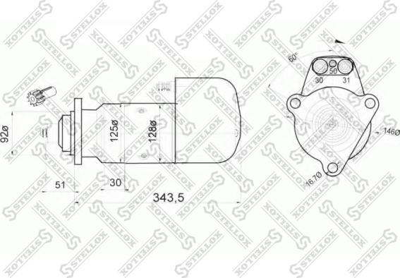 Stellox 88-02026-SX - Motorino d'avviamento autozon.pro