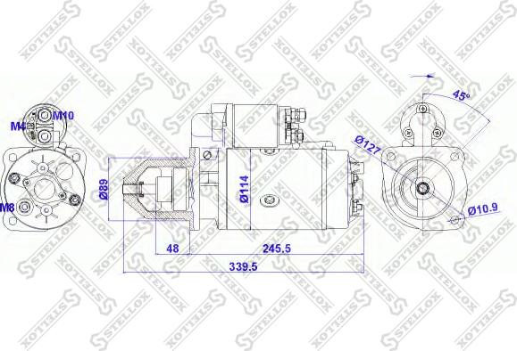 Stellox 88-02027-SX - Motorino d'avviamento autozon.pro