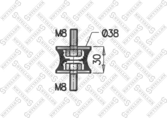 Stellox 82-04418-SX - Supporto, Imp. gas scarico autozon.pro